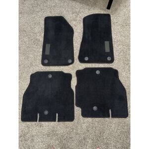 Genuine JEEP Wrangler JL 4 Piece Black Carpet OEM Floor Mats 6BR85TX7AB, 49212G